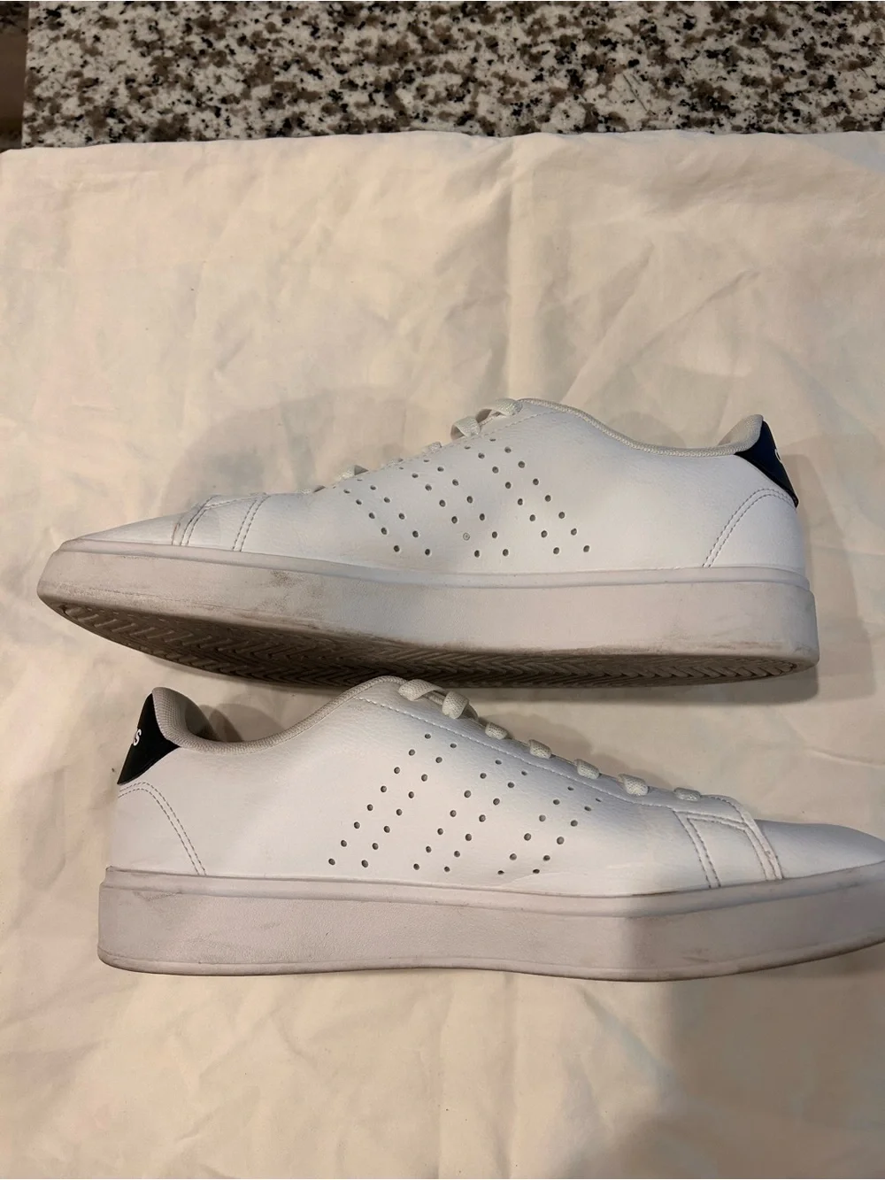 adidas clean white